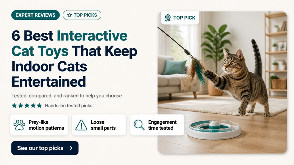 engaging toys for indoor cats